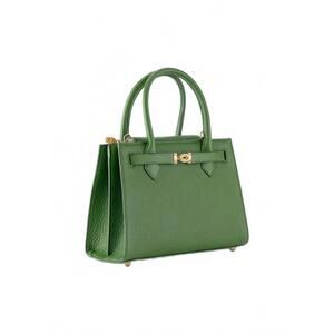 NEW TYLER ELLIS women's winne top handle small bag with strap in green